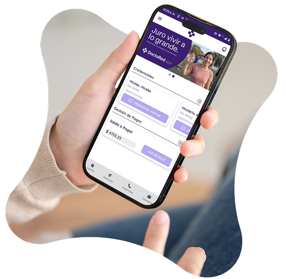 App DoctoRed en celular